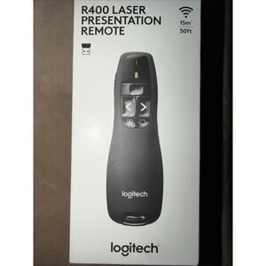 R400 Laser Presentation Remote Logitech